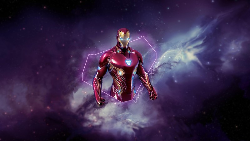 Iron Man, Marvel Super Heroes, Avengers Endgame, Tony Stark, digital art