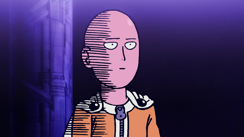 One-Punch Man, anime, Saitama