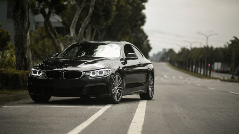 bmw 4, bmw f32, bmw, black, headlights, 4k