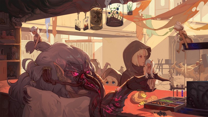 digital art, 2D, artwork, illustration