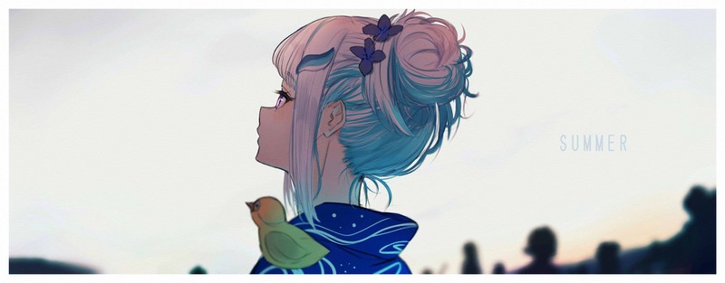 anime, digital art, artwork, 2D, illustration, anime girls