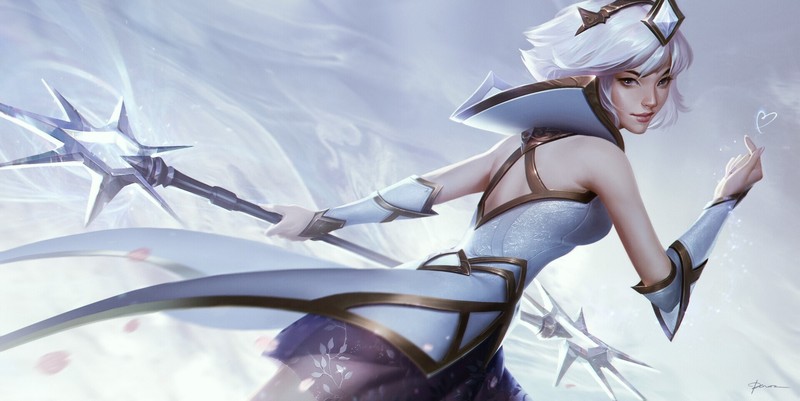 Roanna Peroz, illustration, artwork, digital art, fan art, League of Legends, Lux (League of Legends)