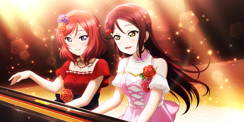anime, anime girls, Love Live!, Love Live Series, Love Live! Sunshine, Sakurauchi Riko, Nishikino Maki