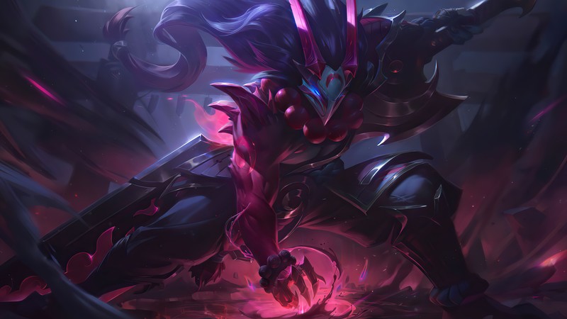 Blood moon, Blood Moon (league of legends), League of Legends, Riot Games, Tryndamere, katarina (league of legends), Master Yi, Moon