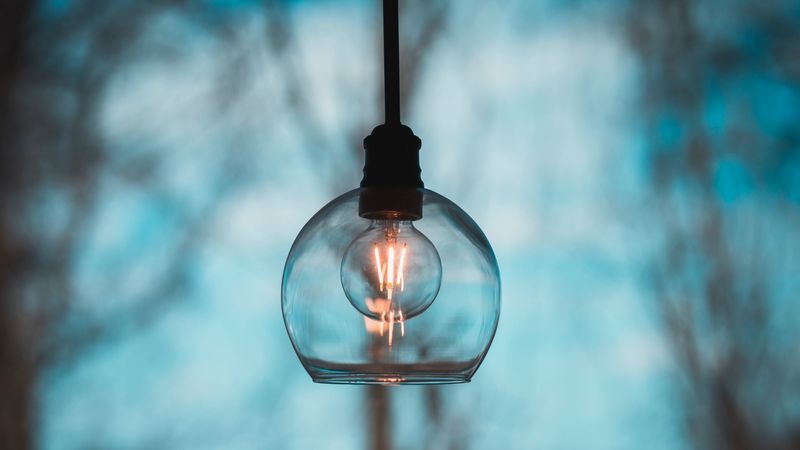 light bulb, electricity, chandelier, lighting, 4k