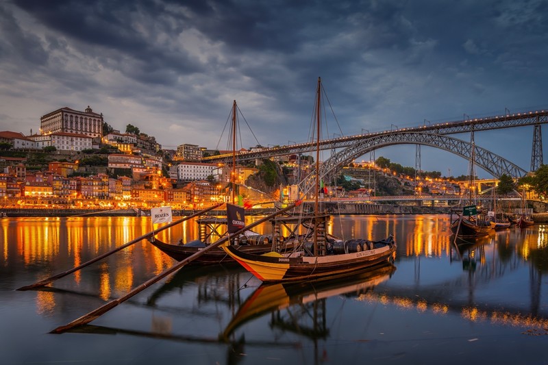 water, cityscape, Porto, Portugal