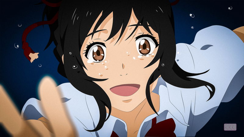 anime, 2D, digital art, artwork, anime girls, Mitsuha Miyamizu, Miyamizu Mitsuha, Your Name, Kimi no Na Wa