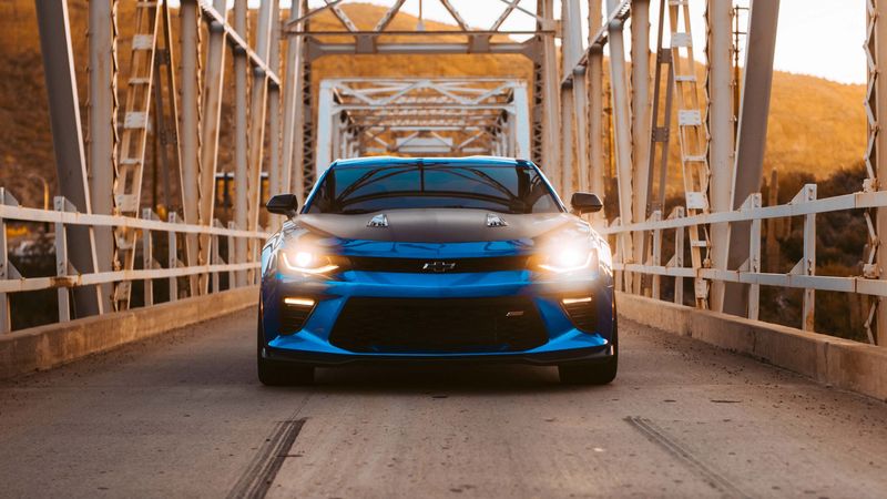 chevrolet, car, tuning, lights, 4k
