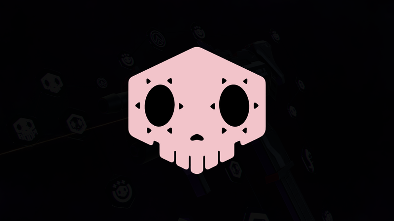 Sombra, Overwatch, black background, hackers, mask