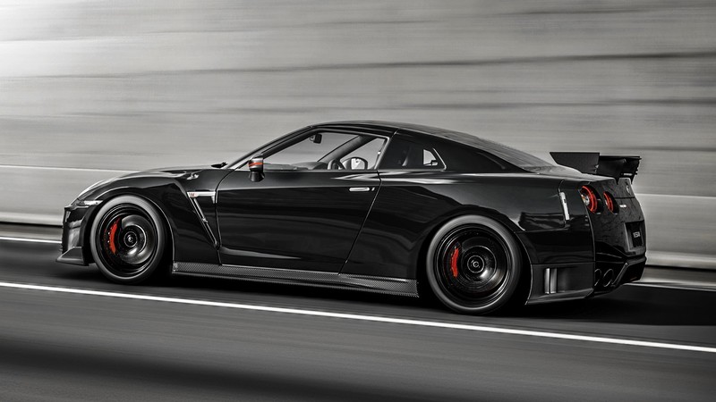 car, photography, Nissan GTR, selective coloring