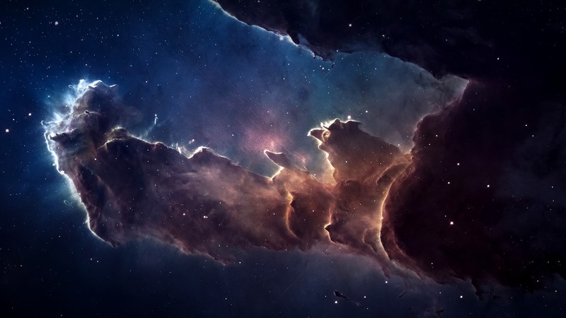 stars, nebula, space, Eagle Nebula, Serpens, constellation