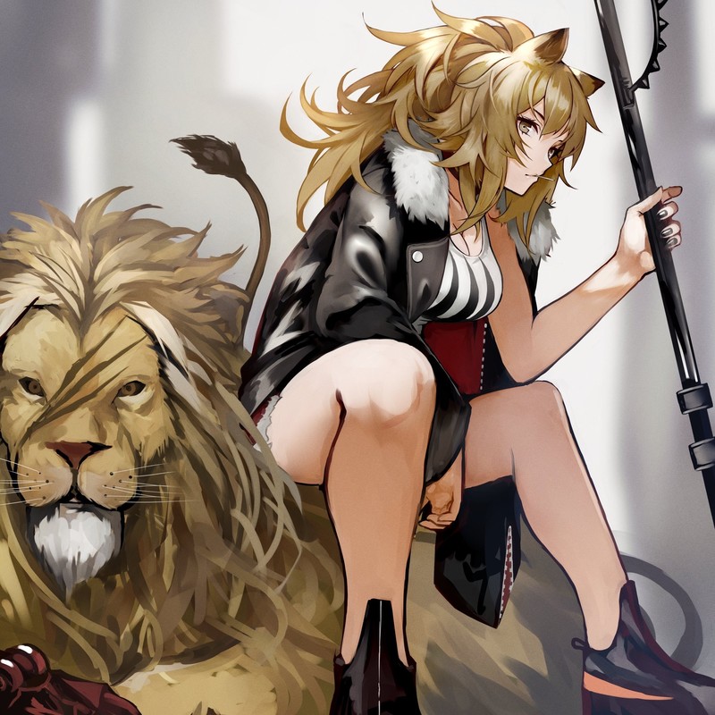 anime, anime girls, digital art, artwork, 2D, portrait display, vertical, Arknights, Siege(Arknights)