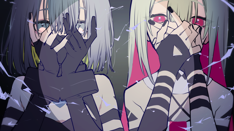 anime, anime girls, digital art, artwork, 2D, portrait, frontal view