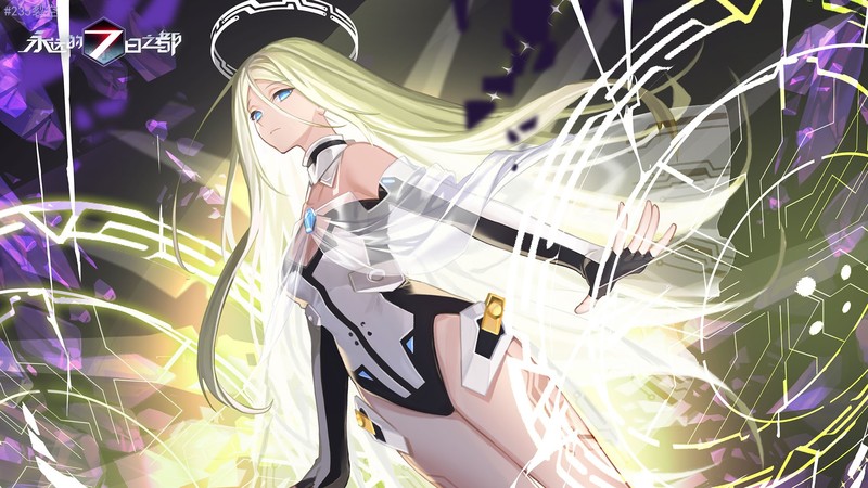 Forever 7th Capital, anime, anime girls, blonde, blue eyes