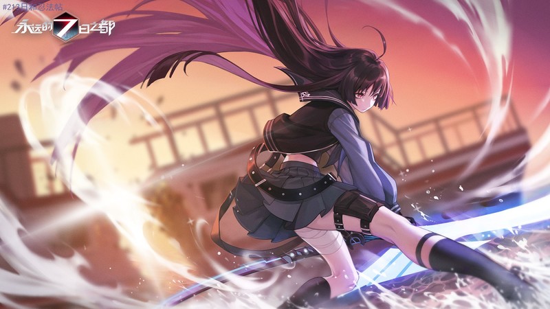 Forever 7th Capital, anime, anime girls, long hair