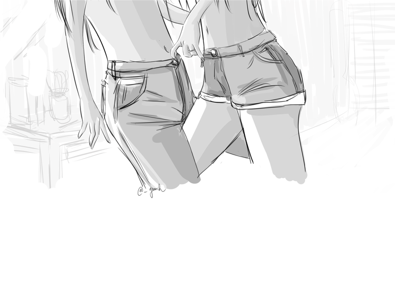 anime, anime girls, yuri, Citrus (manga), shorts