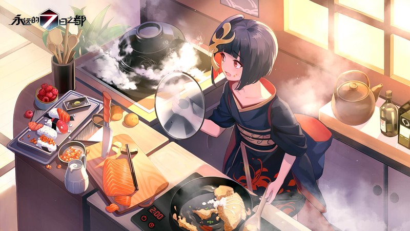 Forever 7th Capital, anime, high angle