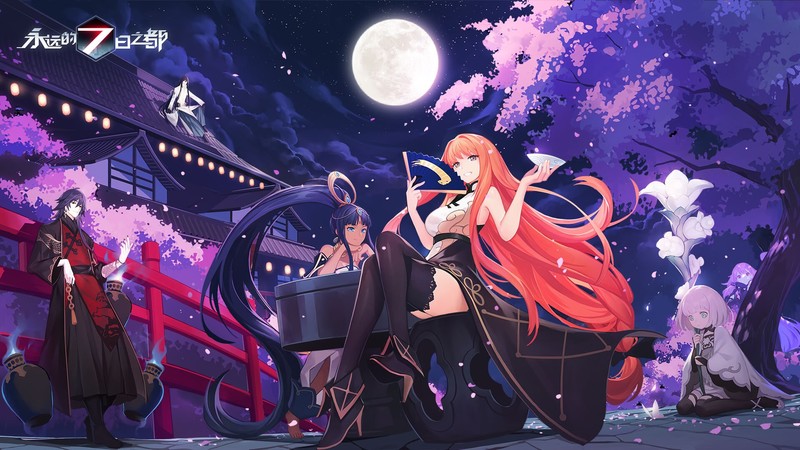 Forever 7th Capital, anime, low-angle