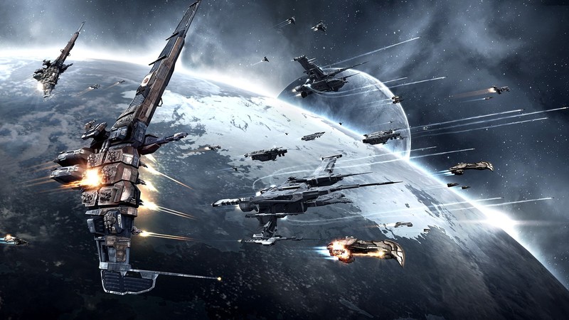 EVE Online, PC gaming, science fiction, video game art, space