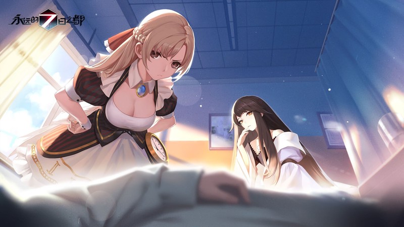 Forever 7th Capital, anime, anime girls, boobs, brown eyes