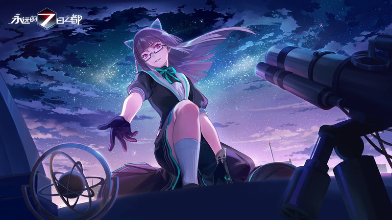 Forever 7th Capital, anime, low-angle