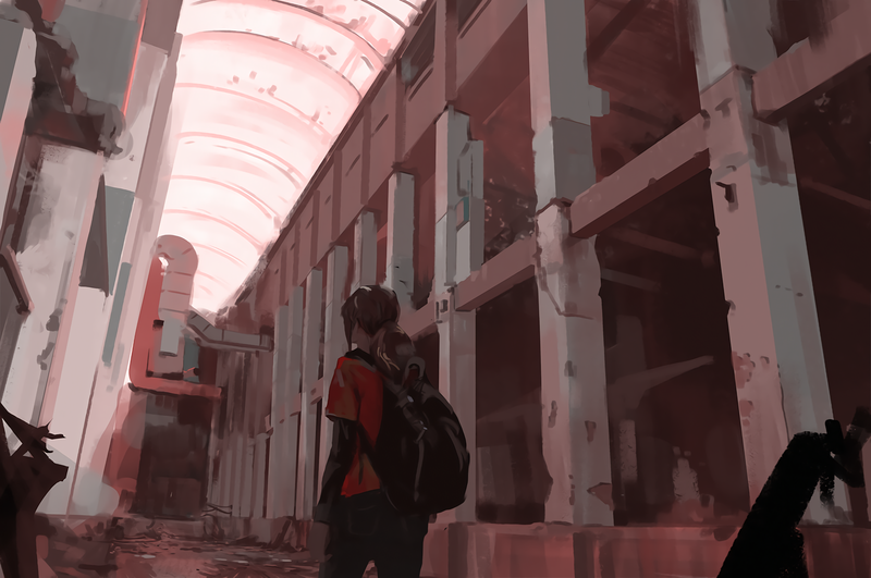 video game art, artwork, video games, digital art, Ellie, The Last of Us, Atey Ghailan