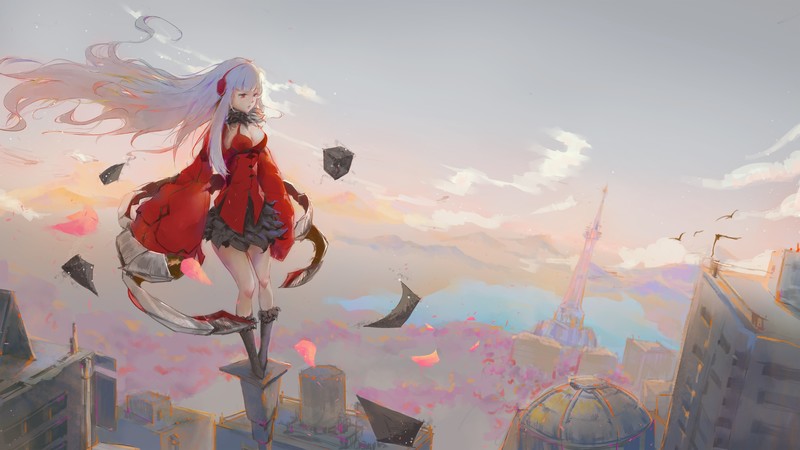 Forever 7th Capital, anime girls, anime
