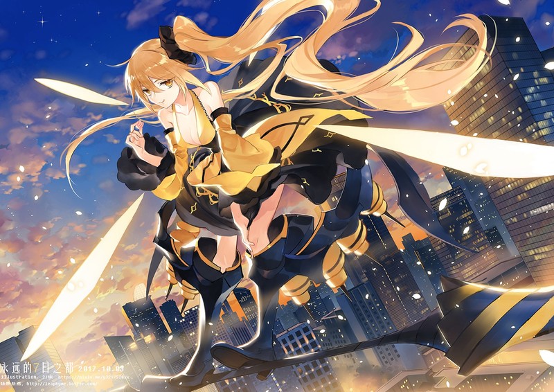 Forever 7th Capital, anime girls, anime