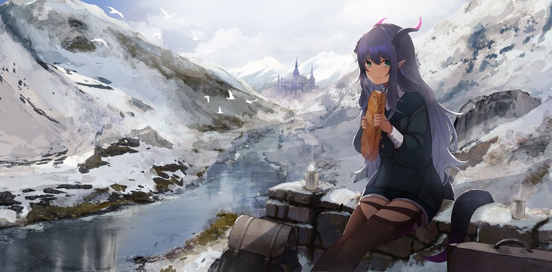 anime, anime girls, digital art, artwork, 2D, portrait