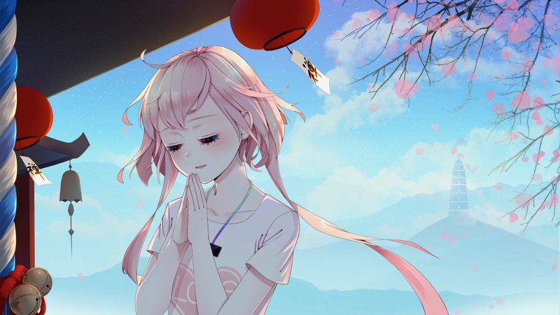 anime, anime girls, pink hair