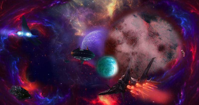 artwork, space, space art, science fiction