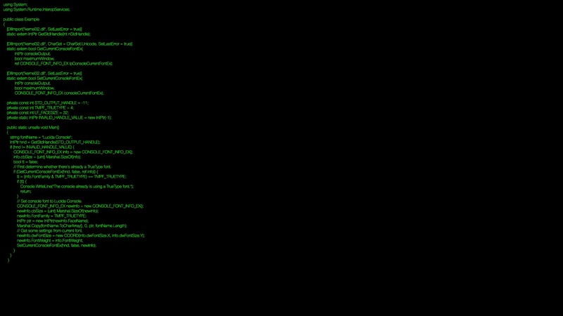 OZCore, console, text, code