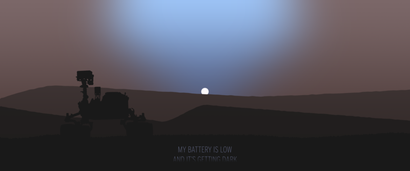 space, Mars Core, dark, quote, mars rover, Sun, landscape, planet, Mars