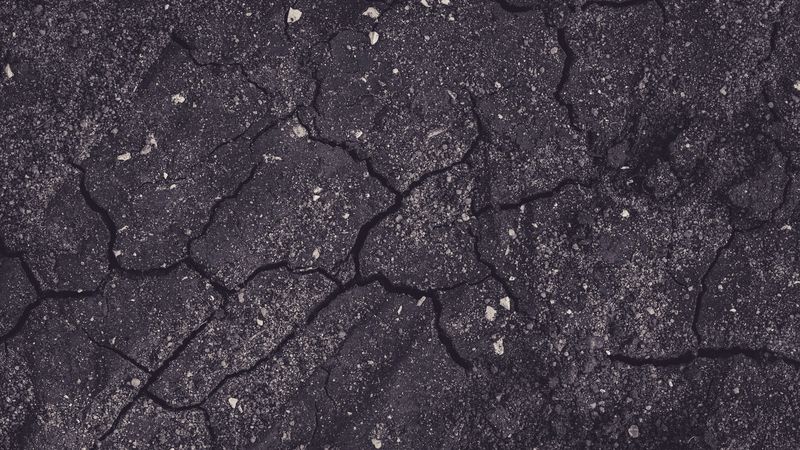 earth, cranny, dirt, surface, relief, 4k