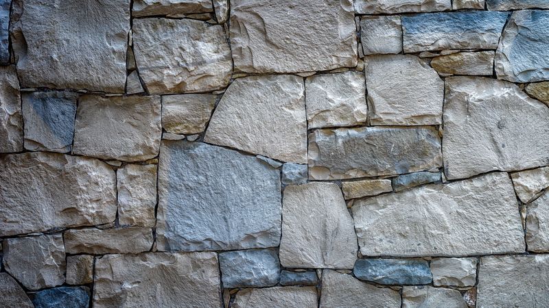 stones, stone, wall, 4k