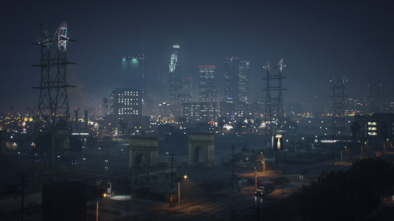 GTA5, Grand Theft Auto, Grand Theft Auto V, Los Santos, NaturalVision Evolved, modding