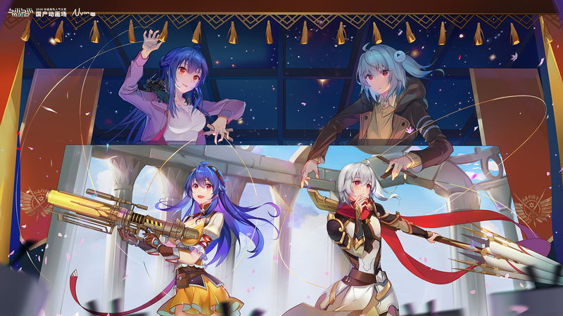 2233, bilibili, anime, anime girls