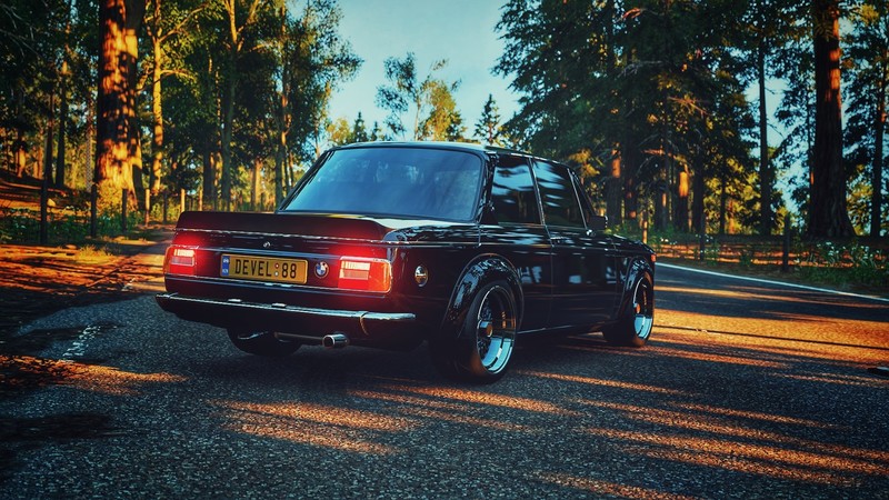 BMW 2002, BMW, car, Forza Horizon 4, video games, Oldtimer, BMW 02 Series, bolt-on fender flares