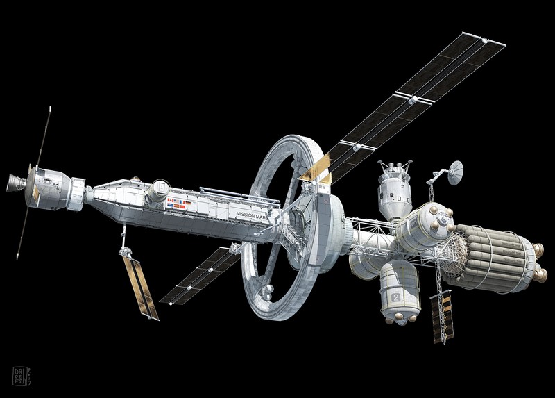 space, spaceship, DOFRESH