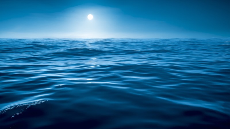 water, nature, sky, landscape, sea, Sun, clear sky, blue