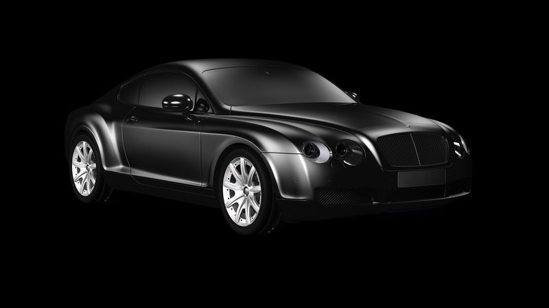 bentley continental gt, bentley, bw, gray, luxury, 4k