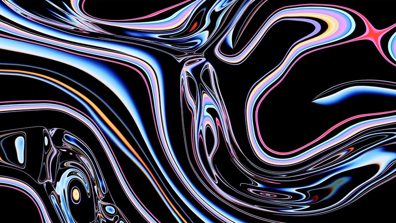 abstract, colorful