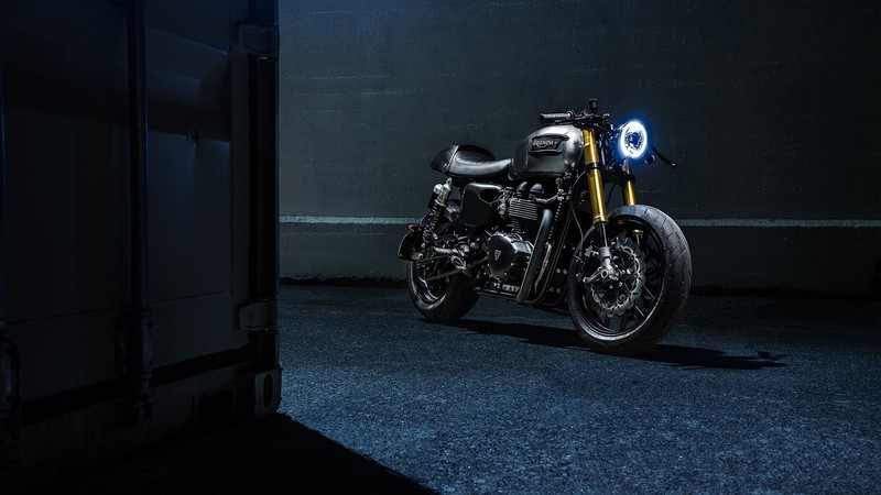 Triumph, motorcycle, vehicle