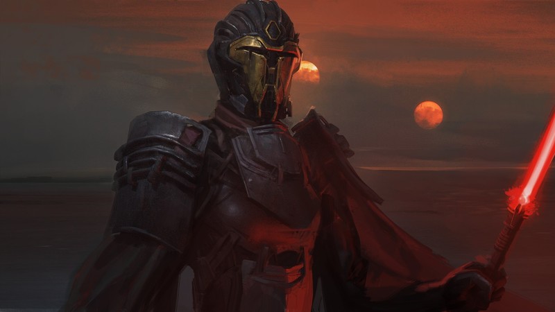 Sith, Star Wars, ArtStation, lightsaber, science fiction, artwork