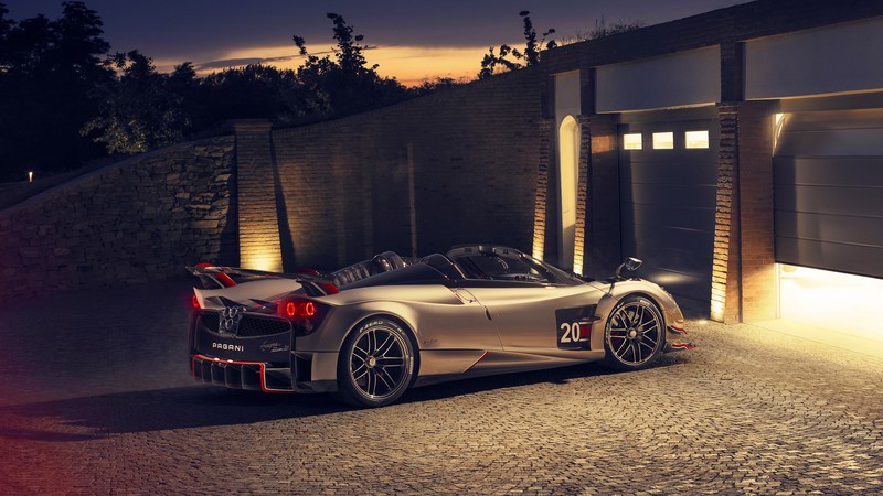 Pagani Huayra, Roadster, car, supercars, vehicle, silver cars