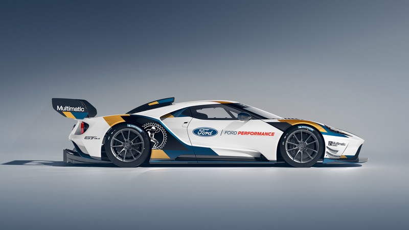Ford GT Mk II, car, vehicle, race cars