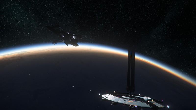 Star Citizen, video games, space, stars, Robert Space Industries, Sunrise Hurston