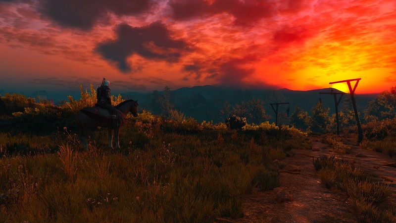 The Witcher 3: Wild Hunt, minimalism, video games