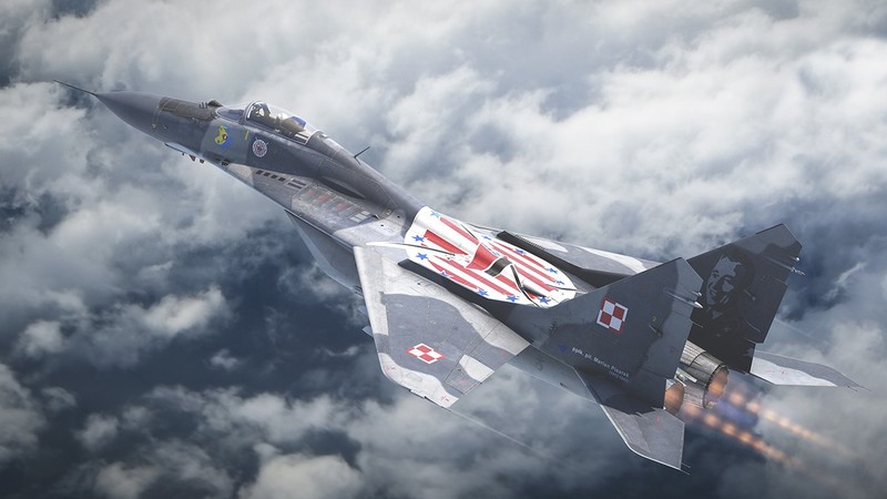 mig-29, aircraft, vehicle, artwork, military aircraft, military, Polish Air Force, Division 303