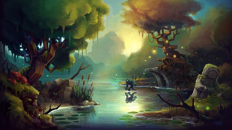 Hytale, RPG, video games, video game art